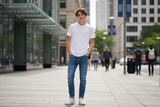 Style premium Supima & Suvin Gold cotton tees for teen boys—soft, durable, and versatile from casual to smart-casual. Lasting quality from Noo-Brand.