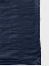 Crew Neck Midnight Navy Plain T-shirt in Side view
