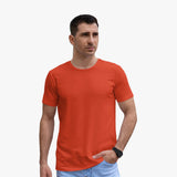 Mens Organic cotton tshirt  with model