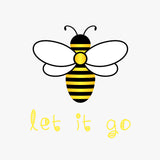 Let It Go bee T shirt for Girls -3
