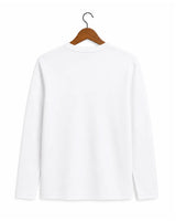 100% Suvin Gold Essential Luxe Full Sleeve T-Shirt-Mid Weight